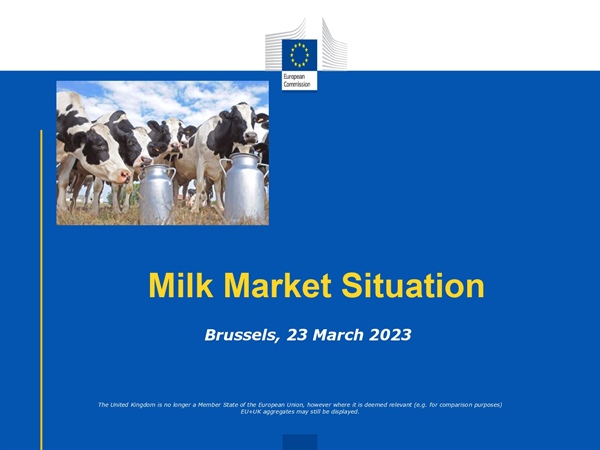 MERCATI LATTIERO-CASEARI: pubblicato l'ultimo report della Commissione europea