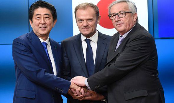 UE e Giappone firmano accordo di partenariato economico