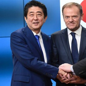 UE e Giappone firmano accordo di partenariato economico