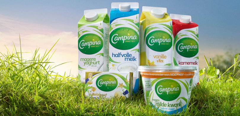 Nasce “Campina Organic ”, la nuova linea di prodotti bio di Frieslandcampina