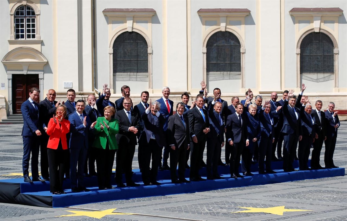 Dai leader Ue dieci impegni sul futuro dell'Europa