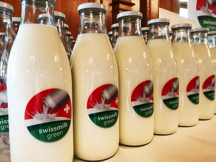 In Svizzera un nuovo marchio per il latte sostenibile
