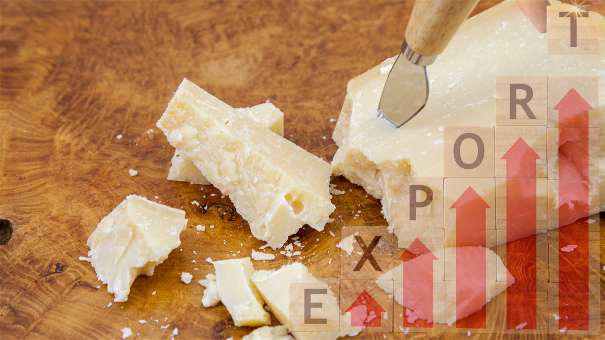In ripresa l'export dei formaggi italiani